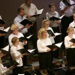 A Dale Warland Singers session on tour.